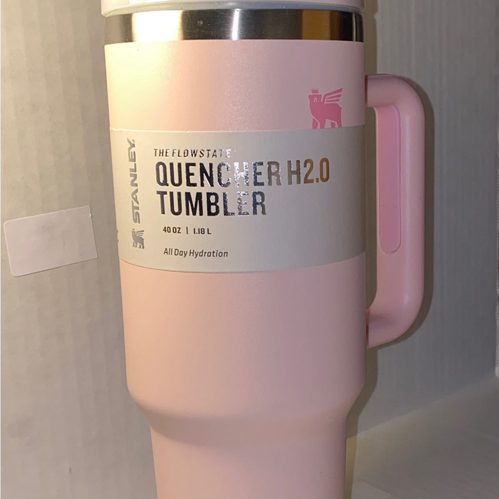 STANLEY THE QUENCHER H2.0 FLOWSTATE™ TUMBLER 40 OZ ROSE QUARTZ